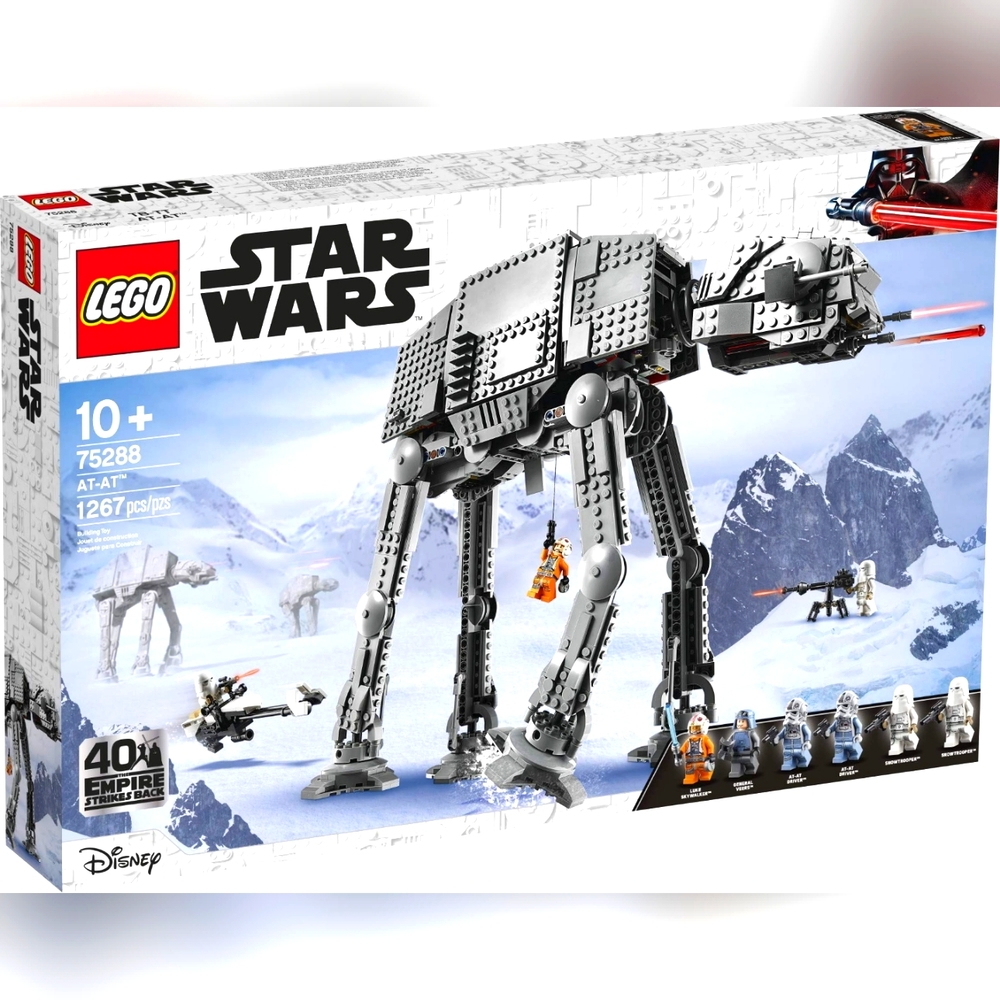 LEGO Star Wars at-at Walker 75288 40th Anniversary Collectible Figure Set